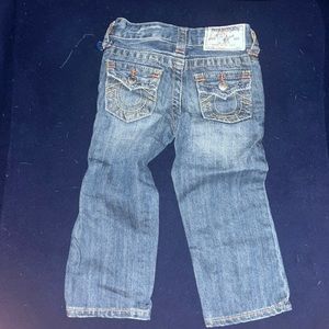 True religion jeans size 2t!